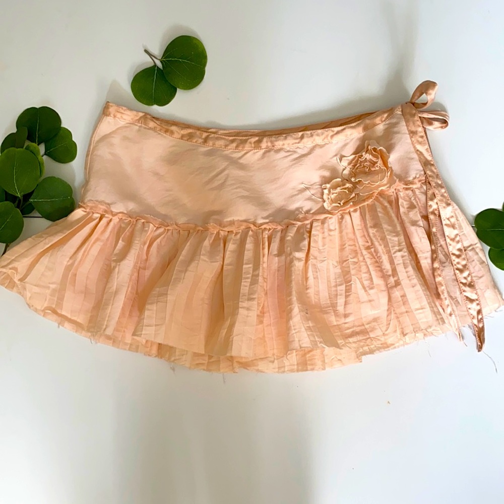 Abercrombie & Fitch silk flirty mini skirt